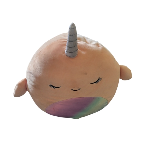 Squishmallow 16" Evie the Narwhal - Picture 2 of 4